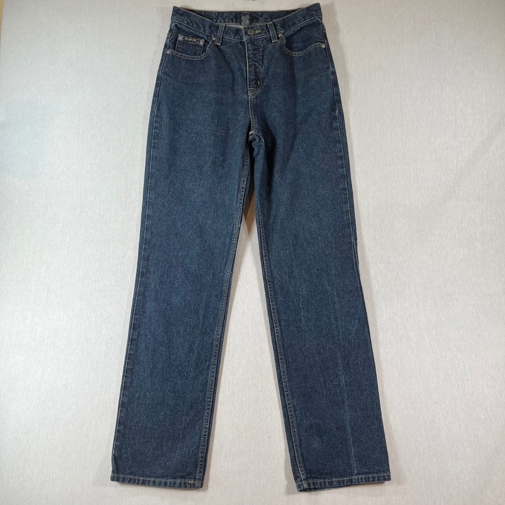 Vintage NY Jeans Women 6 Dark Wash Straight Leg High Rise New York & Company 90s